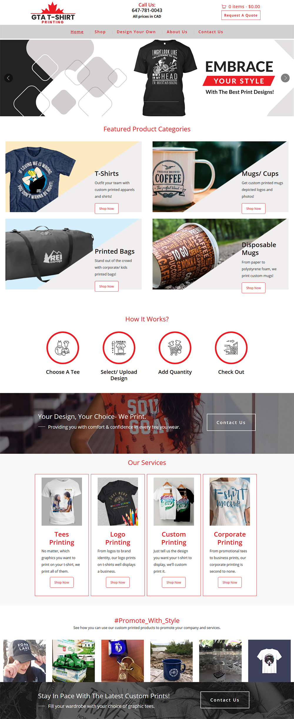 eCommerce Website Design Brampton