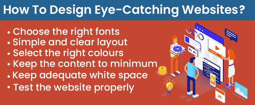 How To Design Eye-Catching Websites?